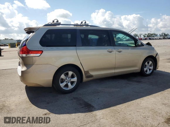 2011 Toyota Sienna LE AAS with VIN 5TDKK3DC1BS121693, listed as a Copart auction lot 63789425 with 171,091 mi miles and Salvage title. Bid and sale history available at DreamBid. Image 3.