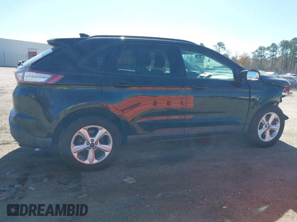 2017 Ford Edge SE with VIN 2FMPK4G95HBB33735, listed as a IAAI auction lot 41882934 with 1 mi miles. Bid and sale history available at carsss.com. Image 12.