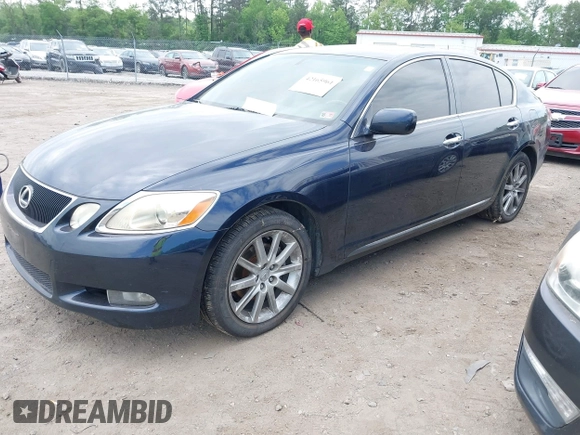 2006 Lexus GS 300 with VIN JTHCH96SX60002395, listed as a IAAI auction lot 42165961 with 193,178 mi miles. Bid and sale history available at carsss.com. Image 2.