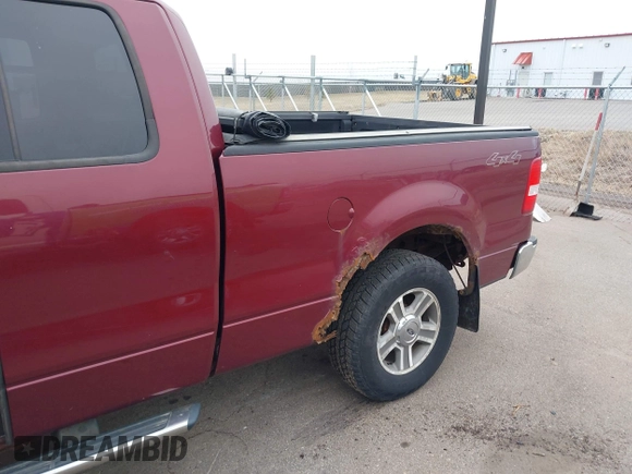2006 Ford F-150 XLT with VIN 1FTPX14V36NA99964, listed as a IAAI auction lot 42008941 with 152,360 mi miles. Bid and sale history available at carsss.com. Image 6.