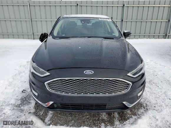 2020 Ford Fusion Plug-In Hybrid Titanium with VIN 3FA6P0SU5LR261527, listed as a Copart auction lot 86363274 with 76,210 mi miles and Salvage Title. Bid and sale history available at carsss.com. Image 5.