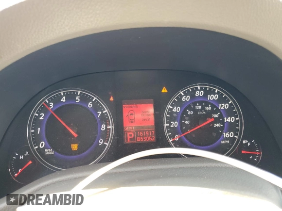 2008 Infiniti G35 Journey with VIN JNKBV61E48M223376, listed as a Copart auction lot 59318035 with 161,917 mi miles and Clean title. Bid and sale history available at DreamBid. Image 9.