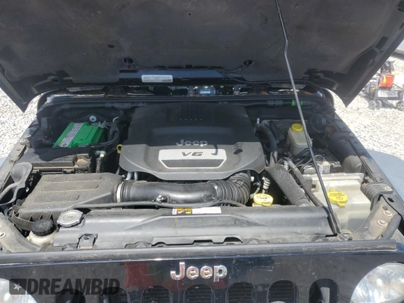 2015 Jeep Wrangler Unlimited Rubicon z VIN 1C4BJWFG2FL530863, wystawiony jako Copart lot #56345965 z przebiegiem 149 754 mil mil oraz Szkoda całkowita • Salvage title. Historia ofert i sprzedaży dostępna na DreamBid. Obrazek 12.