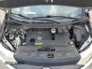2013 Nissan Quest SV with VIN JN8AE2KP3D9070402, listed as a Copart auction lot 60081504 with 119,298 mi miles and Salvage Title. Bid and sale history available at carsss.com. Image 12.