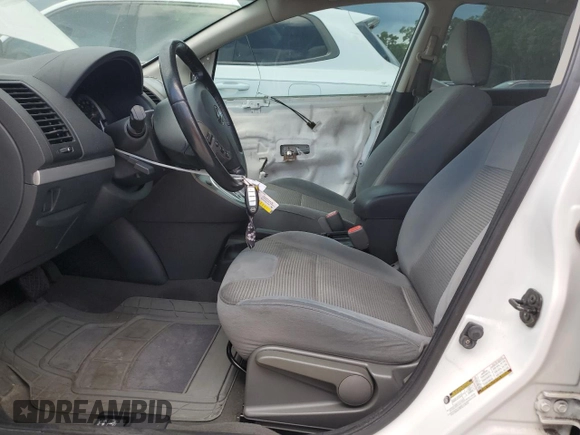 2010 Nissan Sentra S with VIN 3N1AB6AP3AL712376, listed as a Copart auction lot 61208285 with 196,524 mi miles and Salvage title. Bid and sale history available at DreamBid. Image 7.