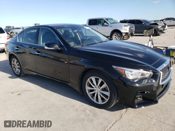 2021 Infiniti Q50 Pure z VIN JN1EV7AR7MM750199, wystawiony jako Copart lot #82635984 z przebiegiem 51 617 mil mil oraz Szkoda całkowita • Salvage title. Historia ofert i sprzedaży dostępna na DreamBid. Obrazek 4.