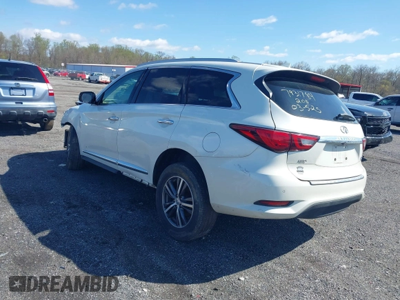 2019 Infiniti QX60 Luxe с VIN 5N1DL0MM4KC521533, выставлен на аукционе IAAI как лот 41983015 с пробегом 70 615 миль миль и . История ставок и продаж доступна на DreamBid. Изображение 3.