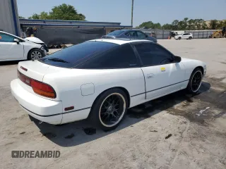 1991 Nissan 240SX SE Limited Edition z VIN JN1MS36P7MW027901, wystawiony jako Copart lot #57499035 z przebiegiem 293 537 mil mil oraz Nie do naprawy • Non repairable. Historia ofert i sprzedaży dostępna na DreamBid. Obrazek 3.