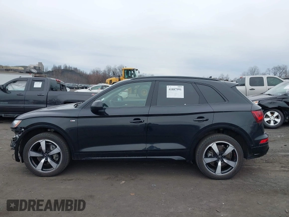 2022 Audi Q5 S line Prestige with VIN WA1FAAFY5N2110946, listed as a IAAI auction lot 41887991 with 39,170 mi miles. Bid and sale history available at carsss.com. Image 14.
