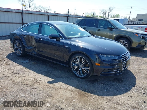 2017 Audi A7 Prestige with VIN WAU22AFC5HN097458, listed as a IAAI auction lot 41977575 with 60,373 mi miles. Bid and sale history available at carsss.com. Image 1.