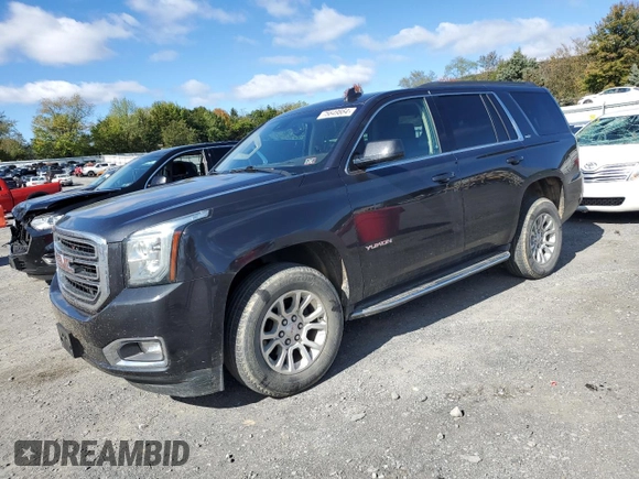 2020 GMC Yukon SLT with VIN 1GKS1BKCXLR207525, listed as a Copart auction lot 75649884 with 52,790 mi miles and Salvage Title. Bid and sale history available at carsss.com. Image 1.