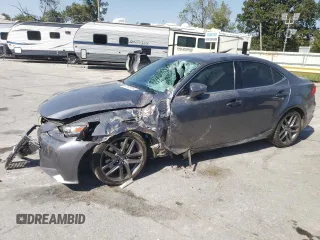 2015 Lexus IS 350 with VIN JTHCE1D20F5007511, listed as a Copart auction lot 73709164 with 82,790 mi miles and Salvage Title. Bid and sale history available at carsss.com. Image 1.