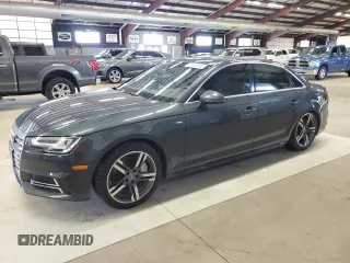 2017 Audi A4 Premium Plus with VIN WAUENAF49HN068753, listed as a Copart auction lot 52340545 with 160,230 mi miles and Clean Title. Bid and sale history available at carsss.com. Image 1.
