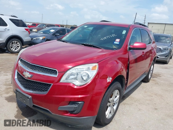 2013 Chevrolet Equinox LT with VIN 2GNALDEK9D1123018, listed as a IAAI auction lot 42079382 with 189,748 mi miles. Bid and sale history available at carsss.com. Image 2.