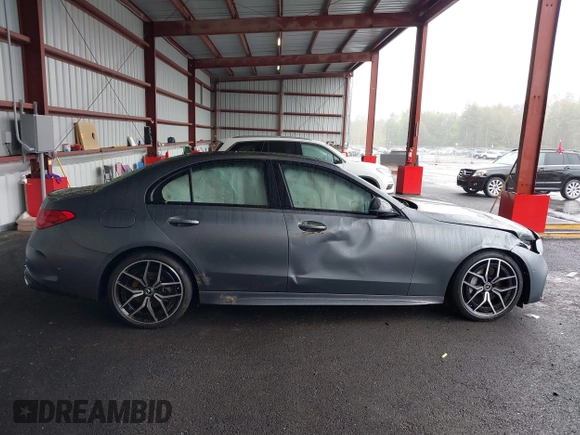 2023 Mercedes-Benz C 300 with VIN W1KAF4HB8PR150031, listed as a IAAI auction lot 42186906 with 14,816 mi miles and . Bid and sale history available at DreamBid. Image 13.