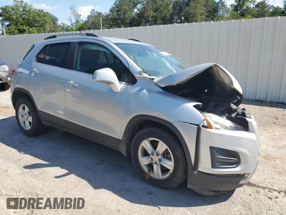 2016 Chevrolet Trax LT with VIN 3GNCJLSB1GL131078, listed as a Copart auction lot 51689445 with 84,856 mi miles and Salvage Title. Bid and sale history available at carsss.com. Image 4.