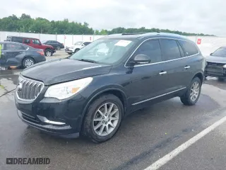 2014 Buick Enclave Leather with VIN 5GAKVBKD5EJ155152, listed as a IAAI auction lot 39577141 with 166,127 mi miles. Bid and sale history available at carsss.com. Image 2.