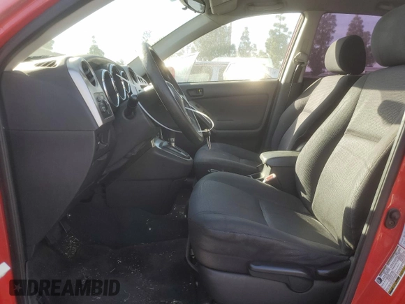2005 Pontiac Vibe with VIN 5Y2SL63835Z413649, listed as a Copart auction lot 81641454 with 221,205 mi miles and Salvage Title. Bid and sale history available at DreamBid. Image 7.