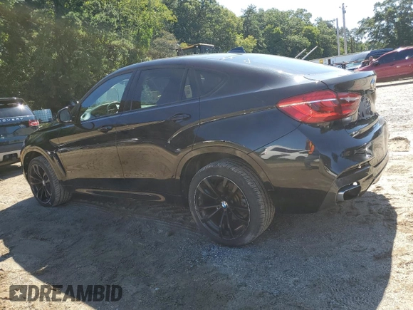 2018 BMW X6 xDrive35i with VIN 5UXKU2C53J0Z61708, listed as a Copart auction lot 68204043 with 41,396 mi miles. Bid and sale history available at carsss.com. Image 2.