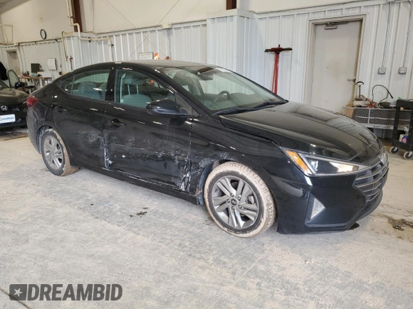 2020 Hyundai Elantra SEL with VIN 5NPD84LF2LH624634, listed as a Copart auction lot 51915605 with 80,949 mi miles and Salvage Title. Bid and sale history available at DreamBid. Image 4.