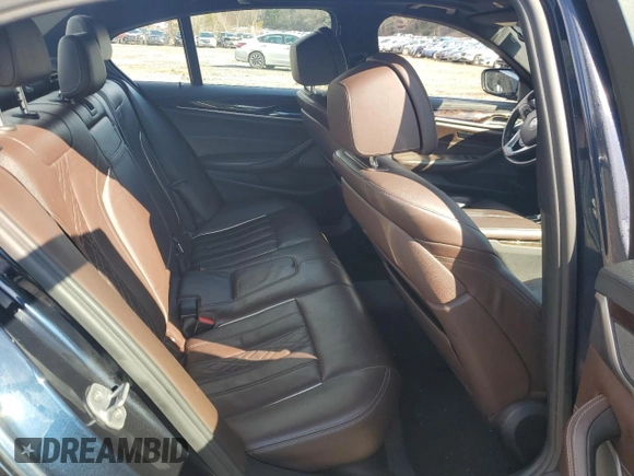 2017 BMW 5 Series 530i xDrive with VIN WBAJA7C33HG458146, listed as a Copart auction lot 49963845 with 111,904 mi miles and Clean Title. Bid and sale history available at carsss.com. Image 10.
