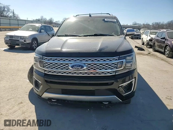 2018 Ford Expedition Max Platinum with VIN 1FMJK1MT3JEA54854, listed as a Copart auction lot 46295665 with 192,965 mi miles and Salvage title. Bid and sale history available at DreamBid. Image 14.