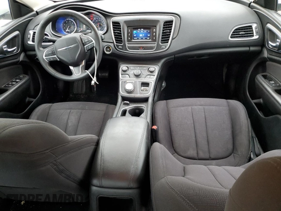 2015 Chrysler 200 Limited with VIN 1C3CCCABXFN579715, listed as a Copart auction lot 55573305 with 138,891 mi miles and Salvage Title. Bid and sale history available at DreamBid. Image 8.