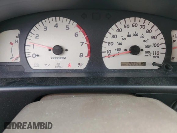 2004 Toyota Tacoma with VIN 5TEWN72N14Z424211, listed as a Copart auction lot 51815615 with 203,415 mi miles and Salvage Title. Bid and sale history available at DreamBid. Image 9.