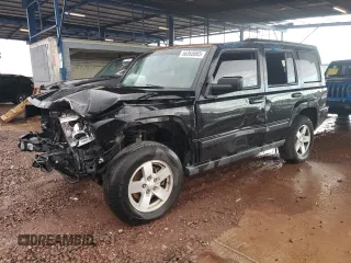 2008 Jeep Commander Sport z VIN 1J8HH48K88C183076, wystawiony jako Copart lot #56365665 z przebiegiem Nie podano mil oraz Szkoda całkowita • Salvage title. Historia ofert i sprzedaży dostępna na DreamBid. Obrazek 1.