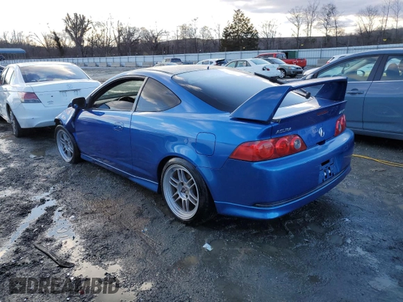 2005 Acura RSX Type S with VIN JH4DC53095S010179, listed as a Copart auction lot 42137095 with 160,934 mi miles and Salvage title. Bid and sale history available at DreamBid. Image 2.