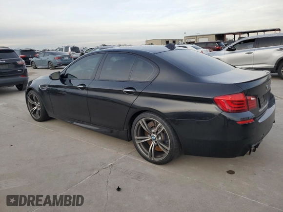 2013 BMW M5 with VIN WBSFV9C58DC772976, listed as a Copart auction lot 84523044 with 93,515 mi miles and Salvage Title. Bid and sale history available at carsss.com. Image 2.