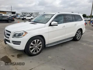 2014 Mercedes-Benz GL 450 with VIN 4JGDF7CEXEA424556, listed as a Copart auction lot 62563505 with 112,352 mi miles and Clean title. Bid and sale history available at DreamBid. Image 1.