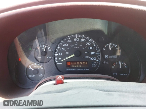 1998 GMC Safari Cargo with VIN 1GTDM19W9WB510668, listed as a IAAI auction lot 41738531 with 159,978 mi miles. Bid and sale history available at carsss.com. Image 7.