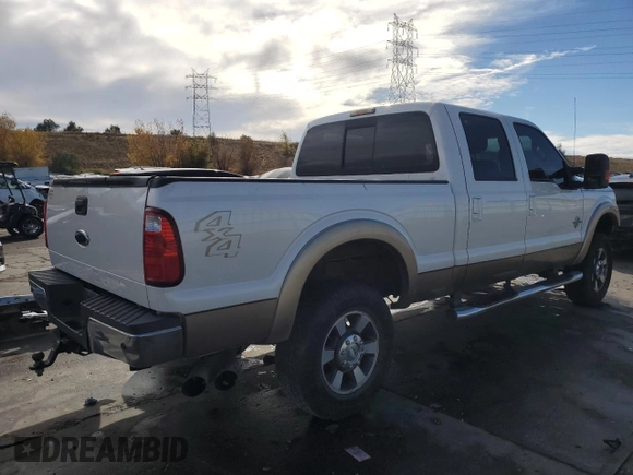 2011 Ford F-350 XL with VIN 1FT8W3BT8BEA14650, listed as a Copart auction lot 77662334 with 338,883 mi miles and Salvage title. Bid and sale history available at DreamBid. Image 3.