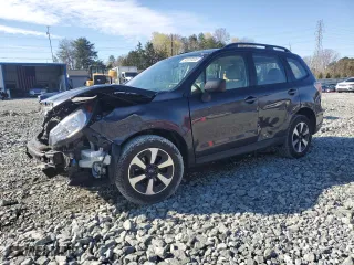 2017 Subaru Forester with VIN JF2SJABC3HH560502, listed as a Copart auction lot 50529495 with 125,885 mi miles and Salvage Title. Bid and sale history available at carsss.com. Image 1.