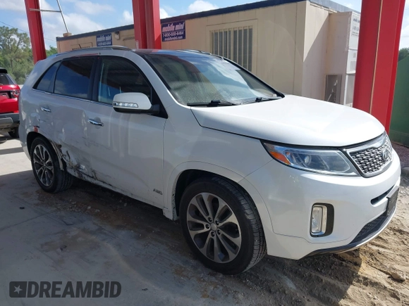 2015 Kia Sorento SX with VIN 5XYKWDA78FG615957, listed as a IAAI auction lot 41931368 with 116,662 mi miles. Bid and sale history available at carsss.com. Image 14.