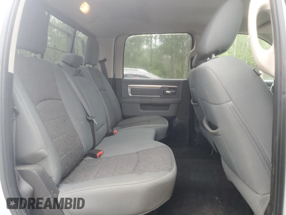 2018 Ram 1500 Big Horn with VIN 1C6RR7LT9JS134322, listed as a Copart auction lot 62555085 with 264,155 mi miles and Non repairable. Bid and sale history available at DreamBid. Image 10.