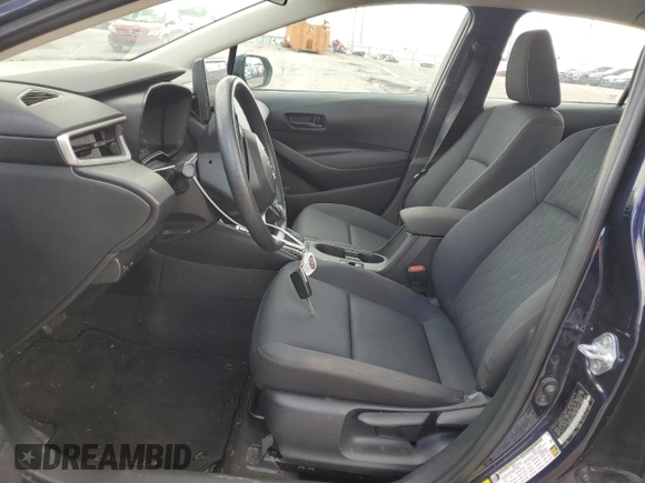 2024 Toyota Corolla LE with VIN 5YFB4MDE8RP150564, listed as a Copart auction lot 55938945 with 34,092 mi miles and Salvage title. Bid and sale history available at DreamBid. Image 7.