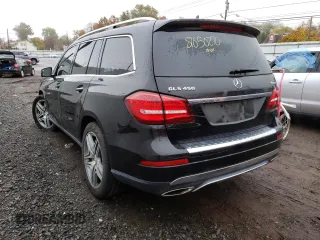 2017 Mercedes-Benz GLS with VIN 4JGDF6EE7HA903612, listed as a Copart auction lot 65198992 with 63,529 mi miles. Bid and sale history available at carsss.com. Image 3.