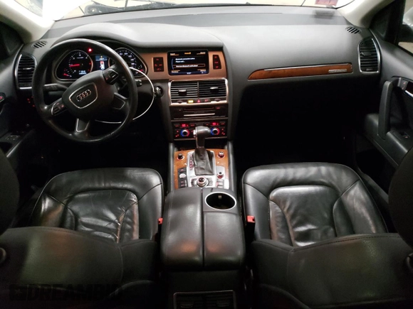 2014 Audi Q7 Premium Plus with VIN WA1LMAFE5ED010771, listed as a Copart auction lot 55587105 with 182,209 mi miles and Salvage title. Bid and sale history available at DreamBid. Image 8.