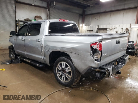2021 Toyota Tundra Platinum z VIN 5TFAY5F17MX008071, wystawiony jako Copart lot #44320385 z przebiegiem 59 398 mil mil oraz Szkoda całkowita • Salvage title. Historia ofert i sprzedaży dostępna na DreamBid. Obrazek 2.