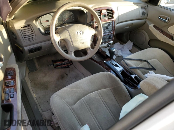 2003 Hyundai Sonata GLS with VIN KMHWF35H33A910342, listed as a Copart auction lot 42789435 with 127,344 mi miles and Salvage Title. Bid and sale history available at carsss.com. Image 8.