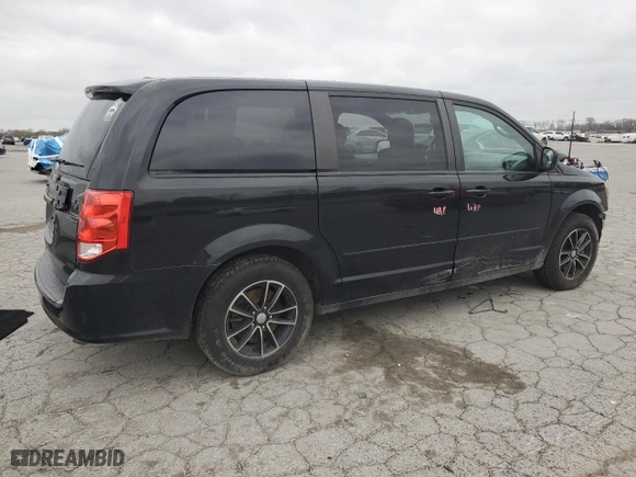 2015 Dodge Grand Caravan SXT with VIN 2C4RDGCG8FR737409, listed as a Copart auction lot 49860325 with 0 mi miles and Clean Title. Bid and sale history available at carsss.com. Image 3.