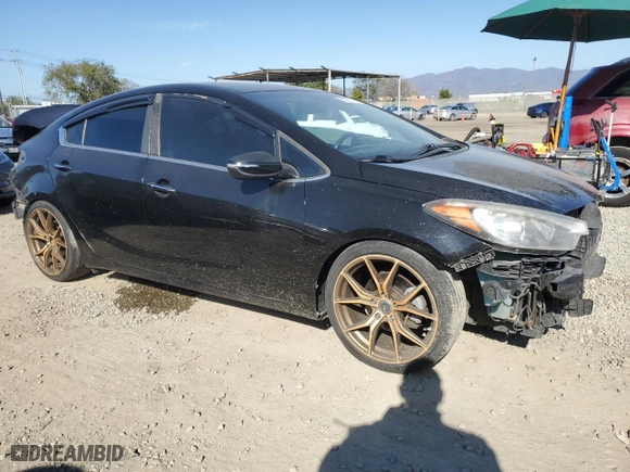 2016 Kia Forte EX with VIN KNAFZ4A85G5525917, listed as a Copart auction lot 50012315 with 71,078 mi miles and Salvage Title. Bid and sale history available at carsss.com. Image 4.