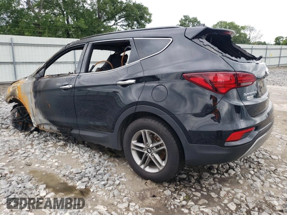 2017 Hyundai Santa Fe 2.4L with VIN 5NMZU3LB1HH029044, listed as a Copart auction lot 61649275 with Not provided miles and Non repairable. Bid and sale history available at DreamBid. Image 2.