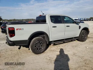 2024 Ford Ranger XLT with VIN 1FTER4HH0RLE09110, listed as a Copart auction lot 42250995 with 11,956 mi miles and Salvage Title. Bid and sale history available at carsss.com. Image 3.