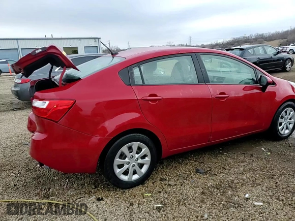 2015 Kia Rio LX with VIN KNADM4A34F6448489, listed as a Copart auction lot 50269865 with 62,934 mi miles and Salvage Title. Bid and sale history available at carsss.com. Image 13.