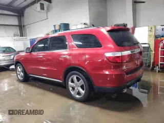2011 Dodge Durango Citadel with VIN 1D4SE5GTXBC645377, listed as a Copart auction lot 47689395 with 112,710 mi miles and Salvage Title. Bid and sale history available at carsss.com. Image 2.