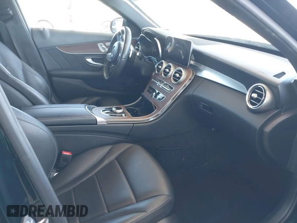 2019 Mercedes-Benz C 300 with VIN WDDWF8DB0KR506709, listed as a IAAI auction lot 41835690 with 58,606 mi miles and . Bid and sale history available at DreamBid. Image 5.