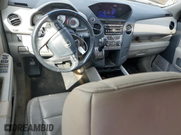 2013 Honda Pilot EX-L with VIN 5FNYF3H56DB014981, listed as a Copart auction lot 48182055 with 222,663 mi miles and Salvage Title. Bid and sale history available at DreamBid. Image 8.
